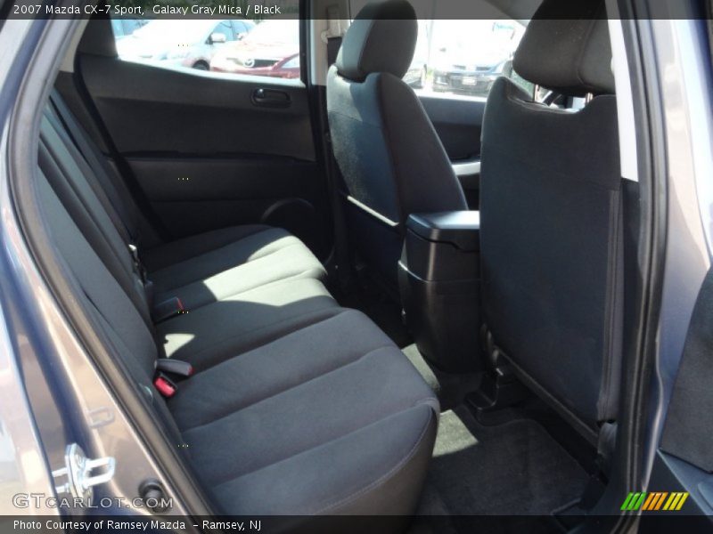 Galaxy Gray Mica / Black 2007 Mazda CX-7 Sport