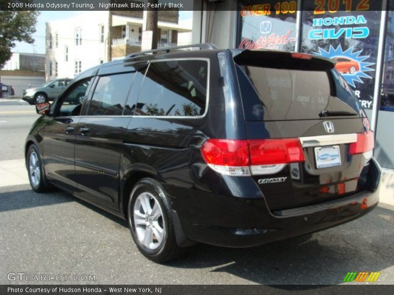 Nighthawk Black Pearl / Black 2008 Honda Odyssey Touring
