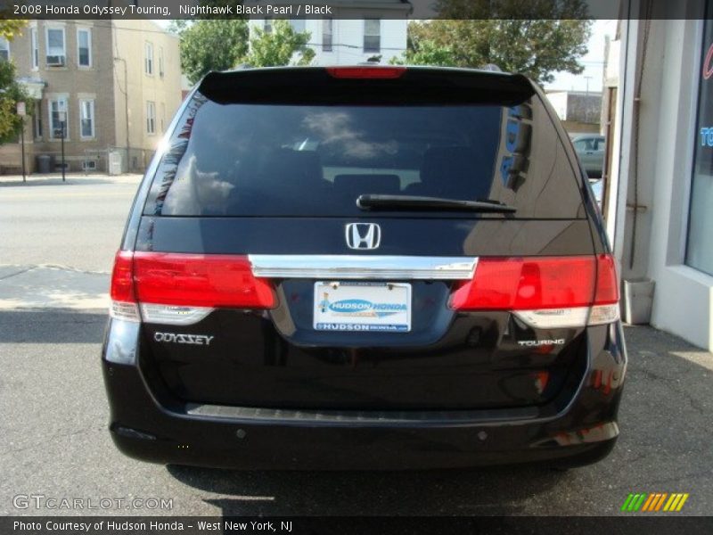 Nighthawk Black Pearl / Black 2008 Honda Odyssey Touring