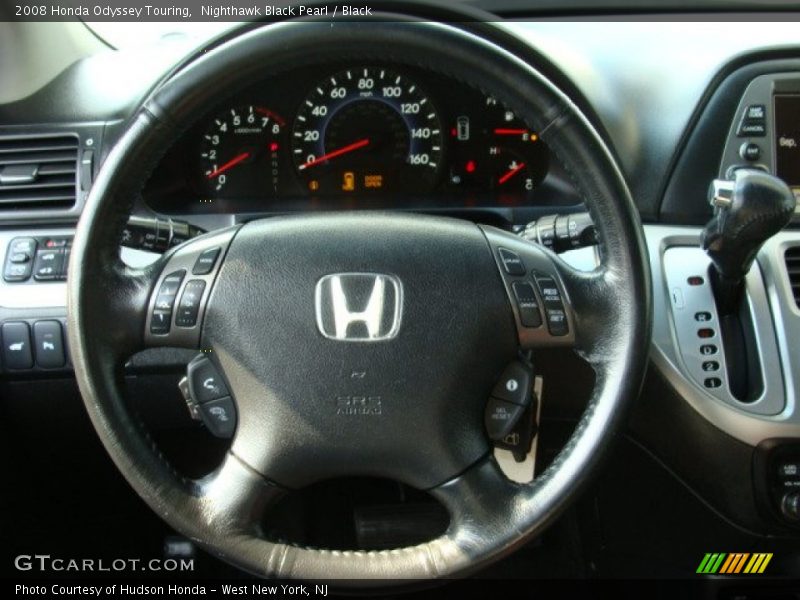 Nighthawk Black Pearl / Black 2008 Honda Odyssey Touring