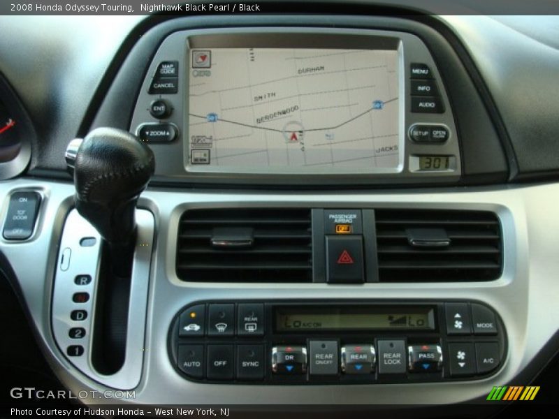 Nighthawk Black Pearl / Black 2008 Honda Odyssey Touring