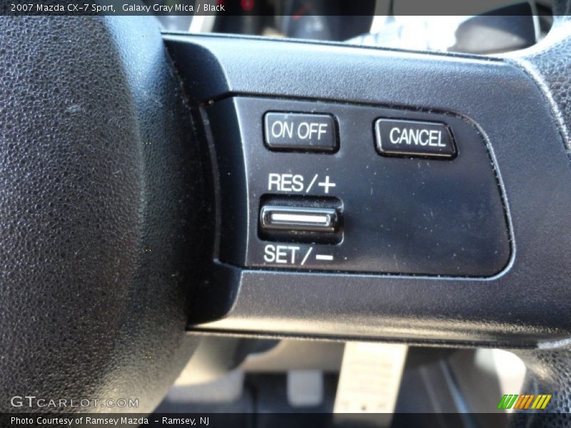 Galaxy Gray Mica / Black 2007 Mazda CX-7 Sport