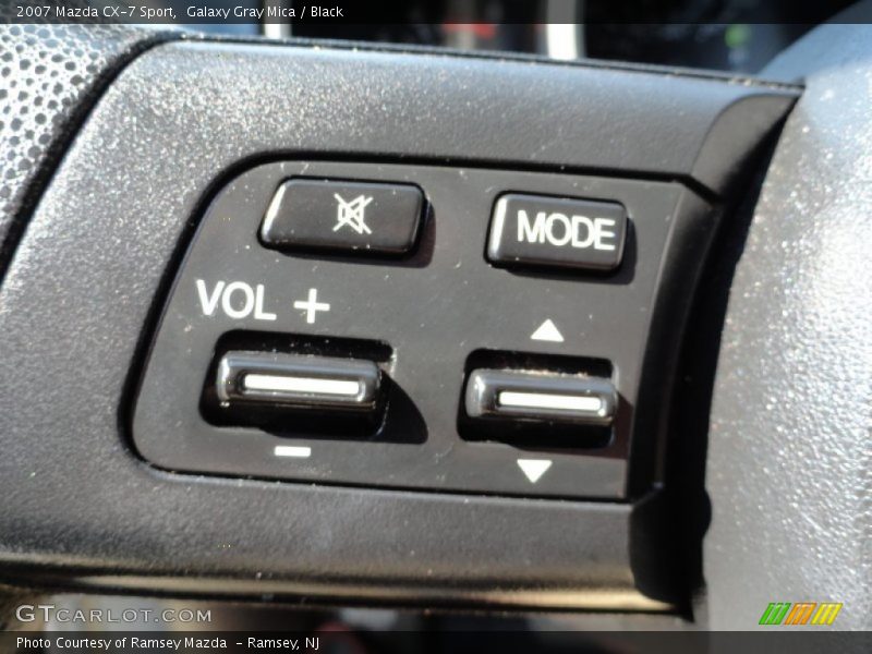 Galaxy Gray Mica / Black 2007 Mazda CX-7 Sport