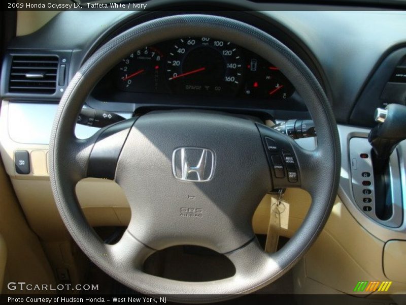 Taffeta White / Ivory 2009 Honda Odyssey LX