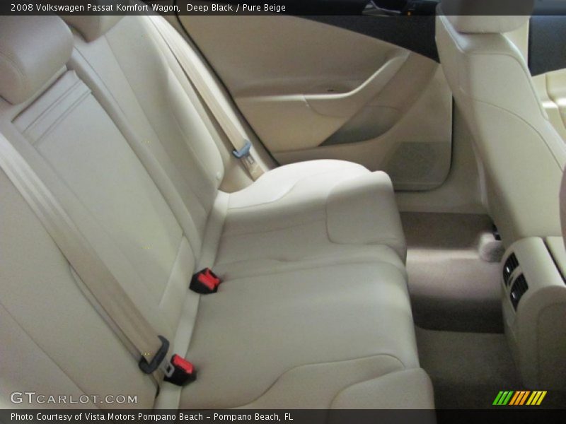 Deep Black / Pure Beige 2008 Volkswagen Passat Komfort Wagon