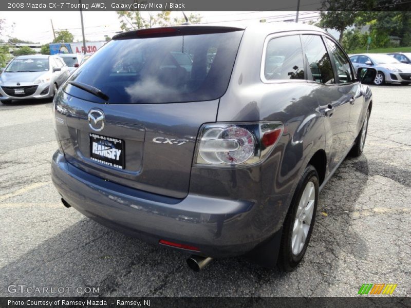 Galaxy Gray Mica / Black 2008 Mazda CX-7 Touring AWD