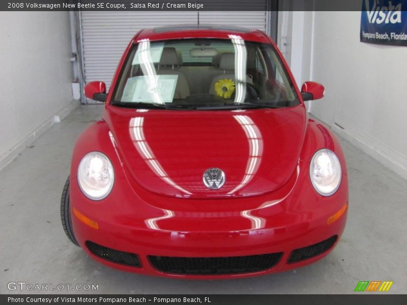 Salsa Red / Cream Beige 2008 Volkswagen New Beetle SE Coupe