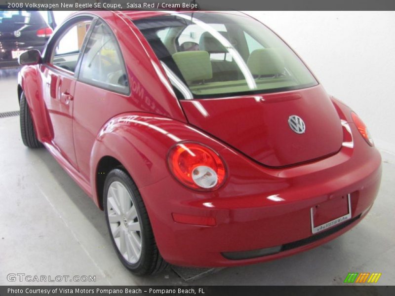 Salsa Red / Cream Beige 2008 Volkswagen New Beetle SE Coupe