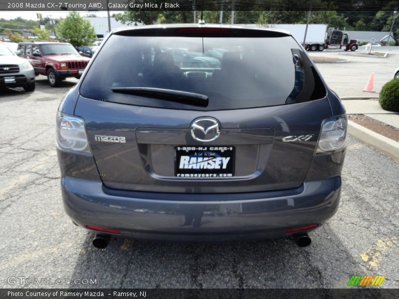 Galaxy Gray Mica / Black 2008 Mazda CX-7 Touring AWD