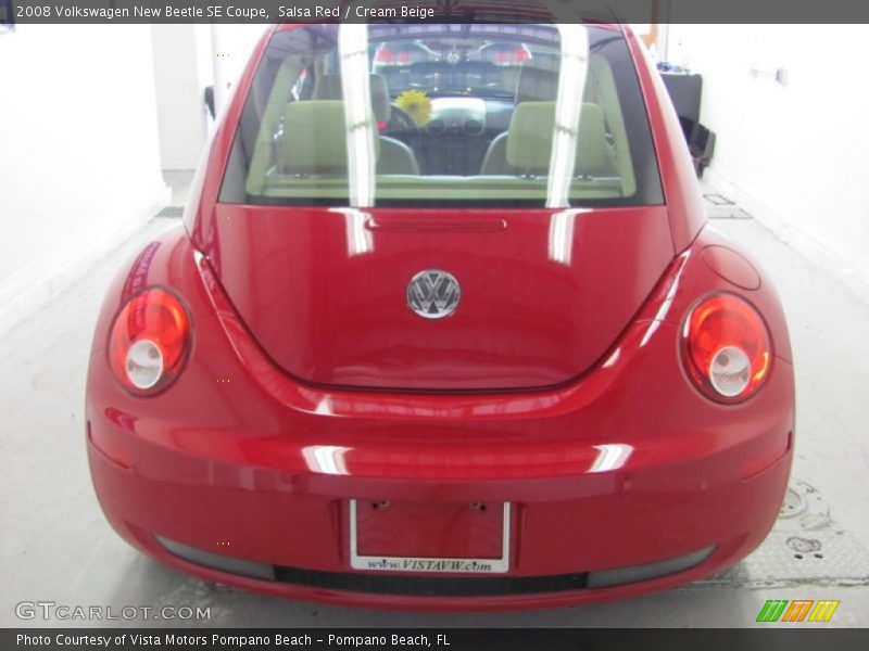 Salsa Red / Cream Beige 2008 Volkswagen New Beetle SE Coupe