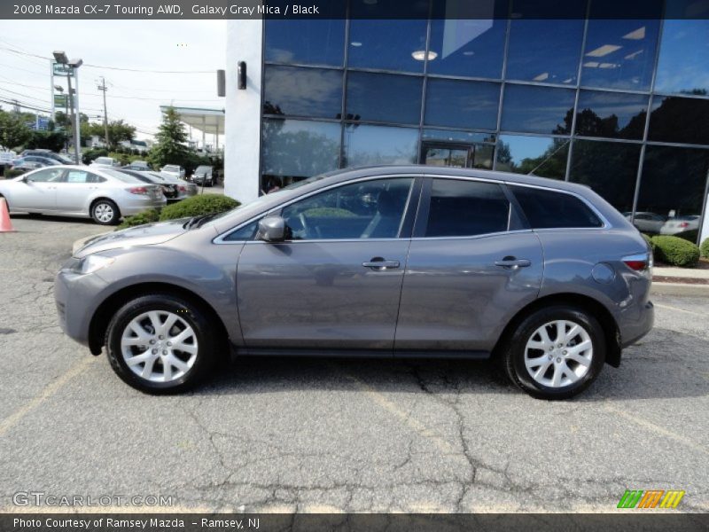 Galaxy Gray Mica / Black 2008 Mazda CX-7 Touring AWD