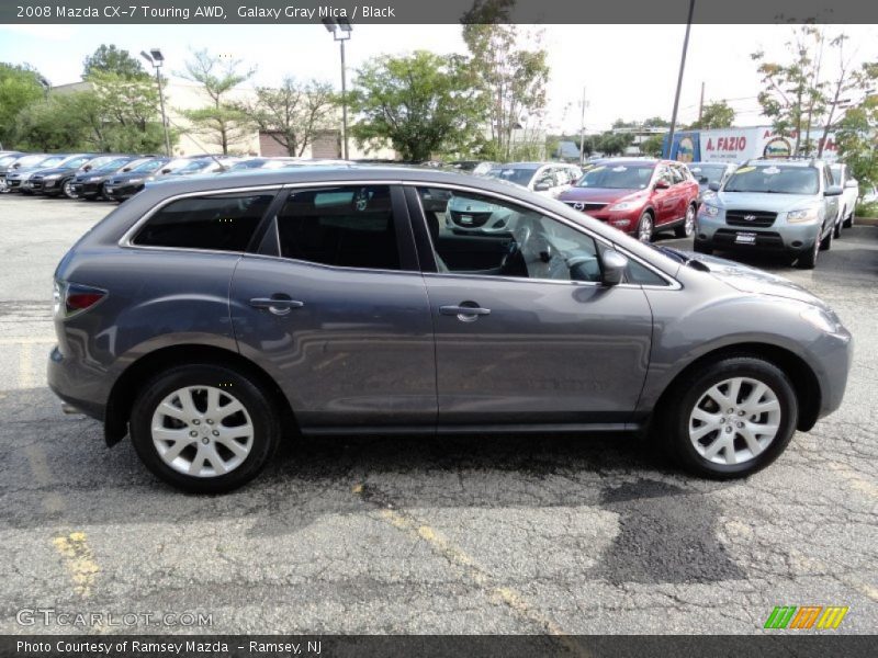 Galaxy Gray Mica / Black 2008 Mazda CX-7 Touring AWD