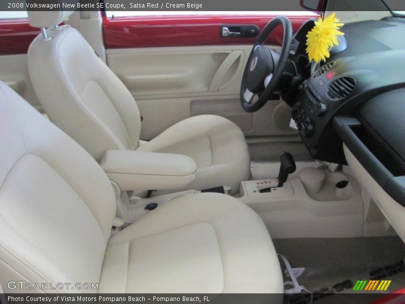 Salsa Red / Cream Beige 2008 Volkswagen New Beetle SE Coupe