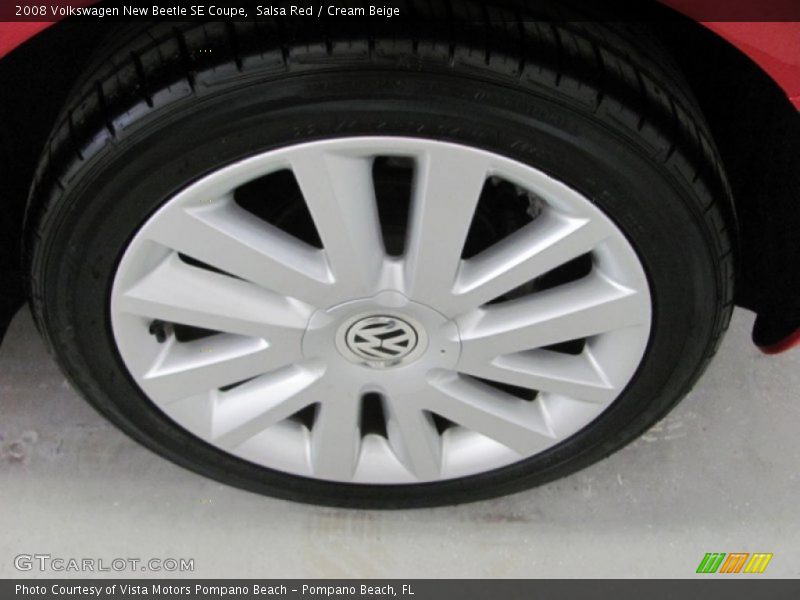 Salsa Red / Cream Beige 2008 Volkswagen New Beetle SE Coupe
