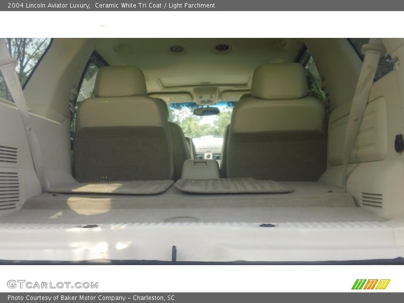 Ceramic White Tri Coat / Light Parchment 2004 Lincoln Aviator Luxury