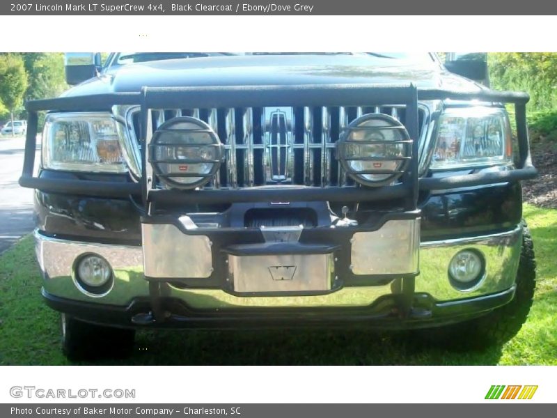 Black Clearcoat / Ebony/Dove Grey 2007 Lincoln Mark LT SuperCrew 4x4