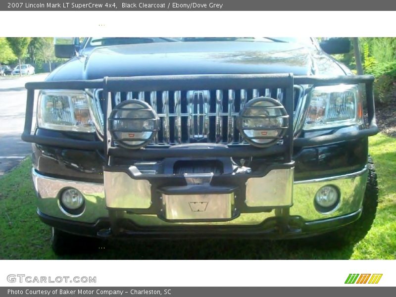 Black Clearcoat / Ebony/Dove Grey 2007 Lincoln Mark LT SuperCrew 4x4