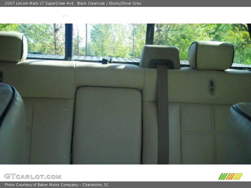 Black Clearcoat / Ebony/Dove Grey 2007 Lincoln Mark LT SuperCrew 4x4