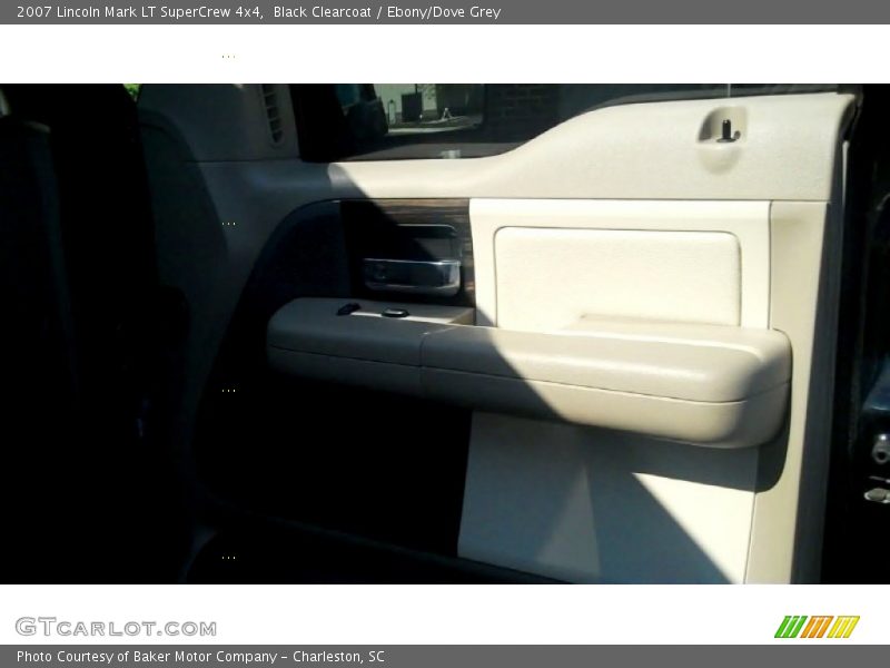 Black Clearcoat / Ebony/Dove Grey 2007 Lincoln Mark LT SuperCrew 4x4