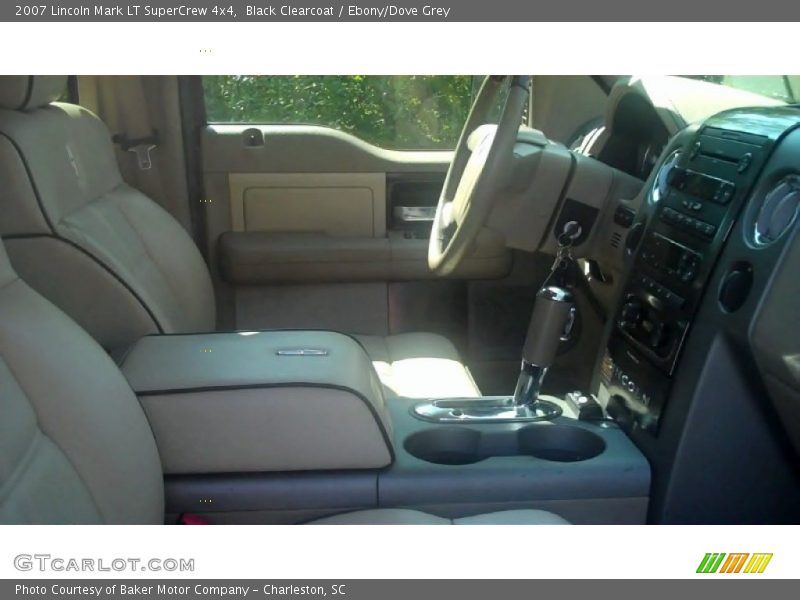 Black Clearcoat / Ebony/Dove Grey 2007 Lincoln Mark LT SuperCrew 4x4