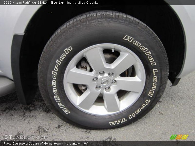  2010 Pathfinder SE 4x4 Wheel