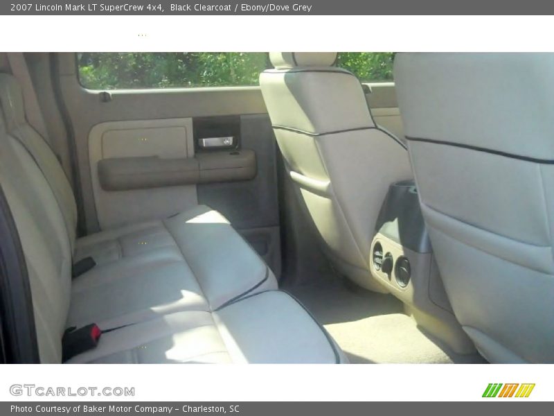 Black Clearcoat / Ebony/Dove Grey 2007 Lincoln Mark LT SuperCrew 4x4