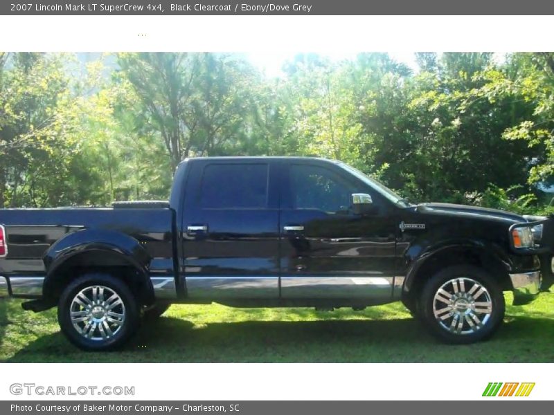 Black Clearcoat / Ebony/Dove Grey 2007 Lincoln Mark LT SuperCrew 4x4