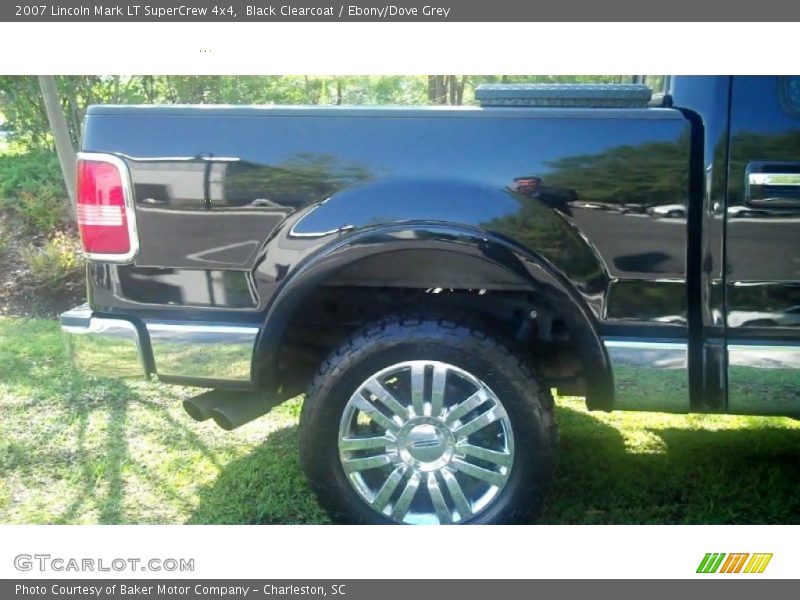 Black Clearcoat / Ebony/Dove Grey 2007 Lincoln Mark LT SuperCrew 4x4