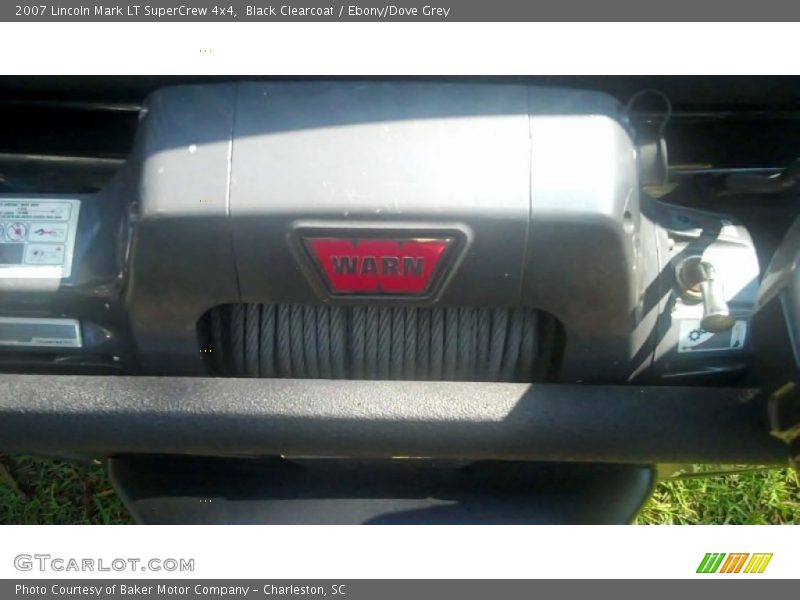 Black Clearcoat / Ebony/Dove Grey 2007 Lincoln Mark LT SuperCrew 4x4