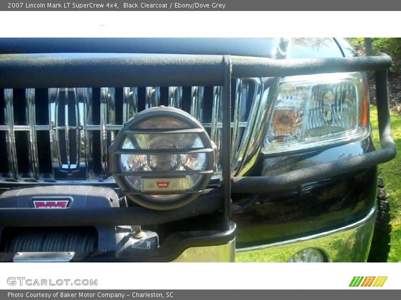 Black Clearcoat / Ebony/Dove Grey 2007 Lincoln Mark LT SuperCrew 4x4
