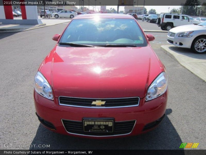 Victory Red / Ebony 2010 Chevrolet Impala LT