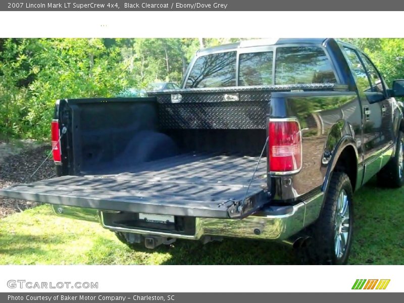 Black Clearcoat / Ebony/Dove Grey 2007 Lincoln Mark LT SuperCrew 4x4