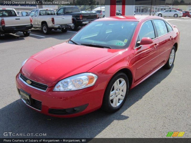 Victory Red / Ebony 2010 Chevrolet Impala LT