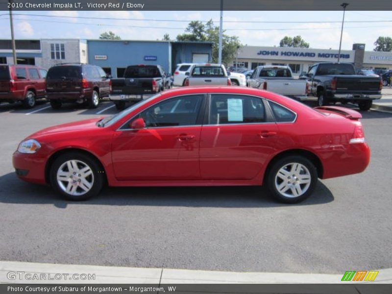 Victory Red / Ebony 2010 Chevrolet Impala LT