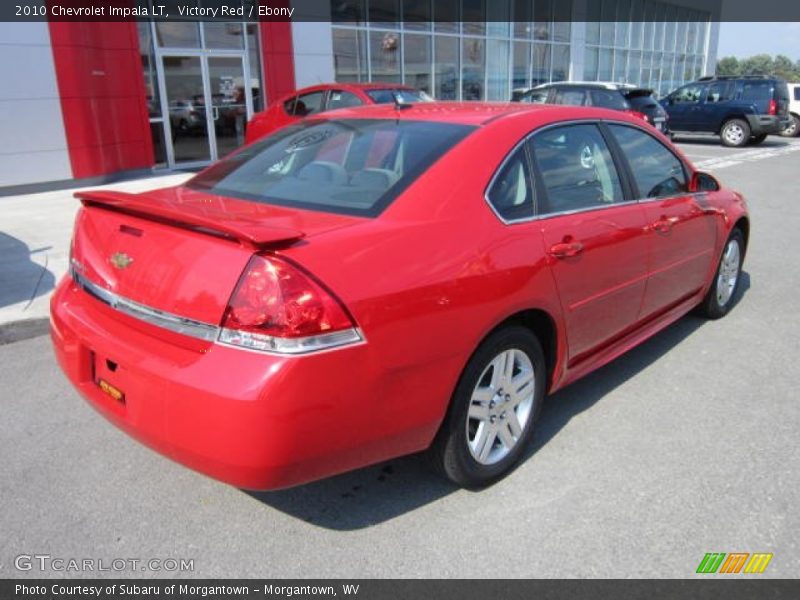 Victory Red / Ebony 2010 Chevrolet Impala LT