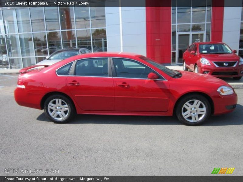 Victory Red / Ebony 2010 Chevrolet Impala LT