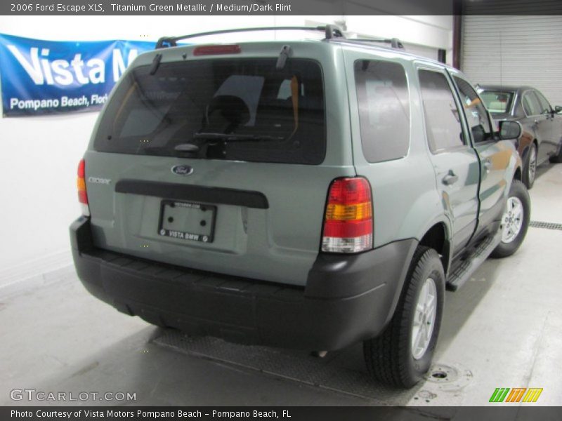 Titanium Green Metallic / Medium/Dark Flint 2006 Ford Escape XLS
