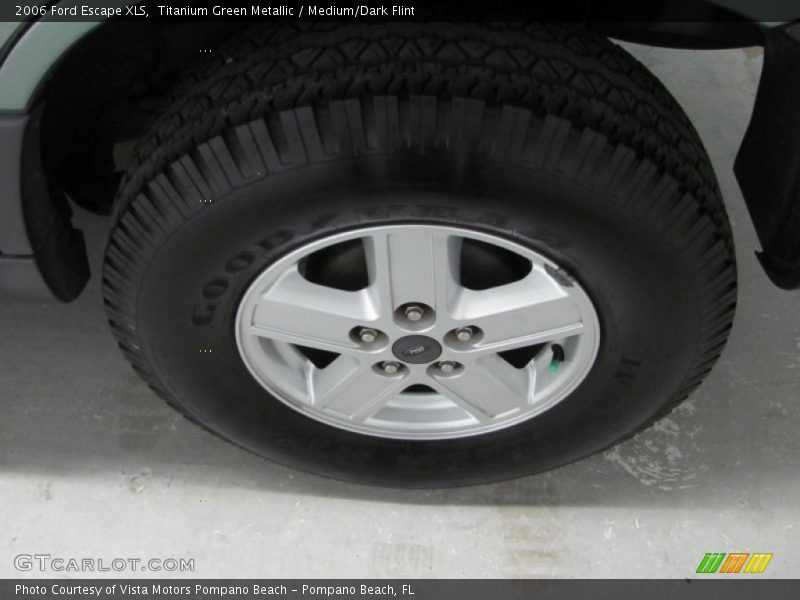 Titanium Green Metallic / Medium/Dark Flint 2006 Ford Escape XLS