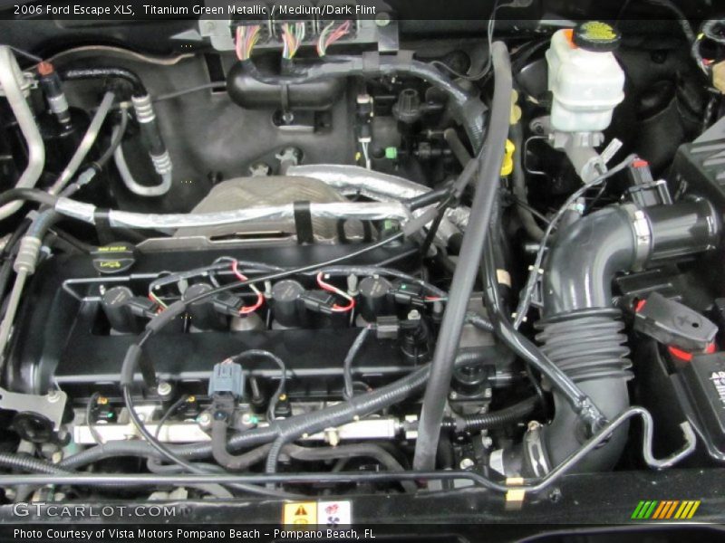 Titanium Green Metallic / Medium/Dark Flint 2006 Ford Escape XLS