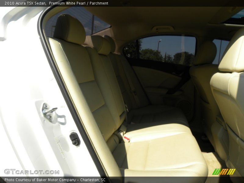 Premium White Pearl / Parchment 2010 Acura TSX Sedan