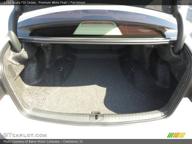 Premium White Pearl / Parchment 2010 Acura TSX Sedan