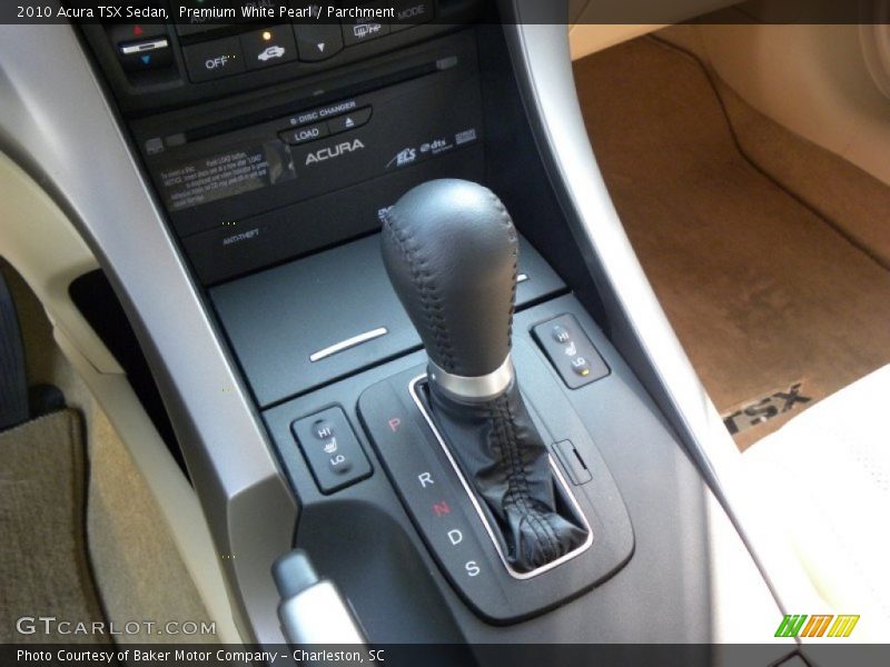Premium White Pearl / Parchment 2010 Acura TSX Sedan