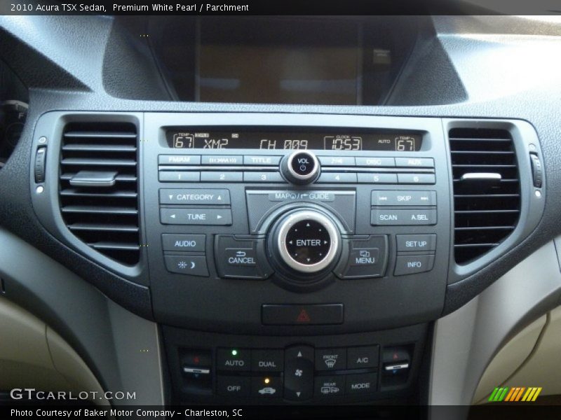 Premium White Pearl / Parchment 2010 Acura TSX Sedan