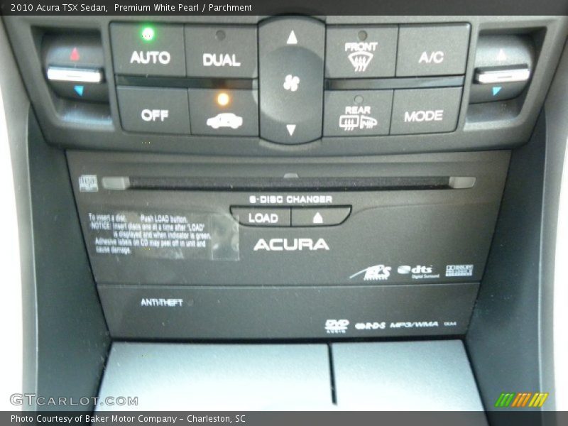 Premium White Pearl / Parchment 2010 Acura TSX Sedan