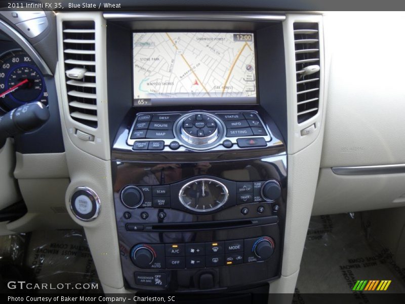 Controls of 2011 FX 35