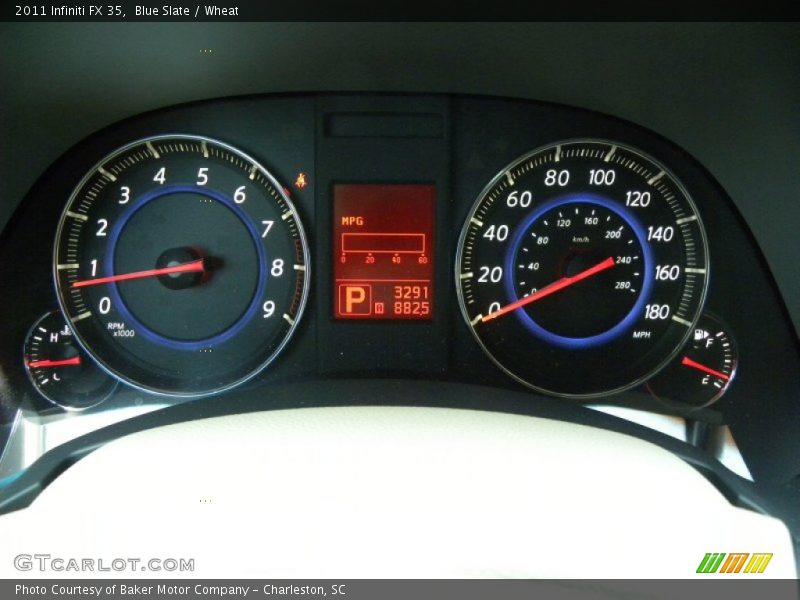  2011 FX 35 35 Gauges