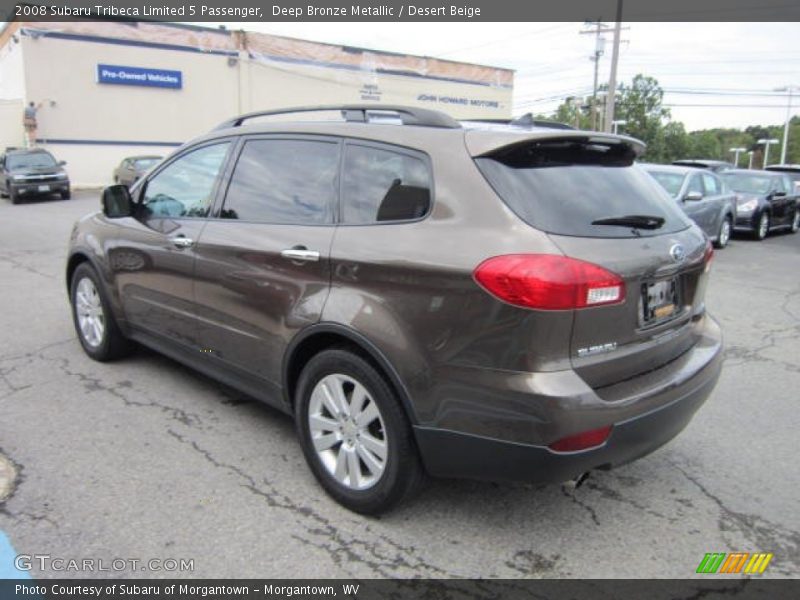Deep Bronze Metallic / Desert Beige 2008 Subaru Tribeca Limited 5 Passenger