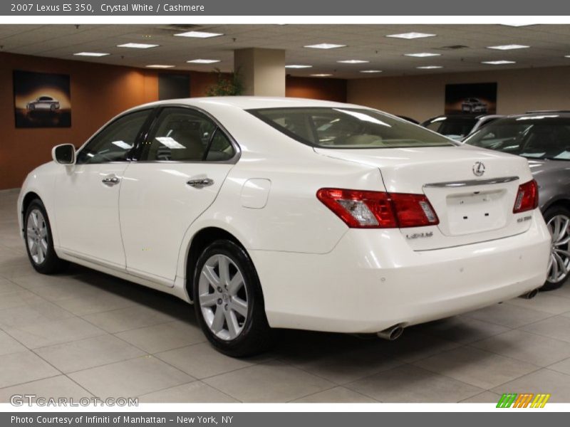 Crystal White / Cashmere 2007 Lexus ES 350