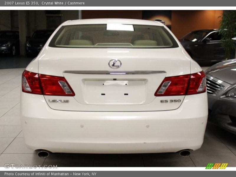 Crystal White / Cashmere 2007 Lexus ES 350