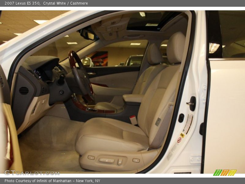 Crystal White / Cashmere 2007 Lexus ES 350